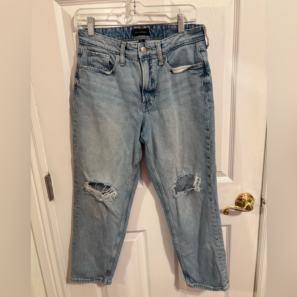 Free Assembly Mom Jeans Short